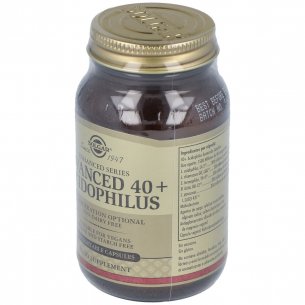 SOLGAR ACIDOPHILUS 40+ AVANZADO 60 CAP 2