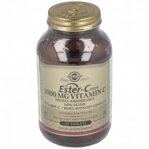 SOLGAR ESTER-C PLUS 1000 MG 90 CAPS
