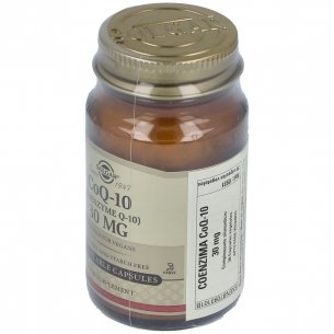 SOLGAR COENZIMA Q-10  30 MG 30 CAPSULAS VEGETALES 2