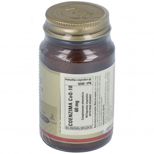 SOLGAR COENZIMA Q-10  60 MG 30 CAPSULAS VEGETALES