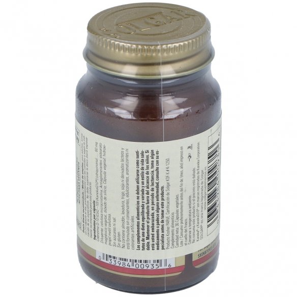 SOLGAR COENZIMA Q-10  60 MG 30 CAPSULAS VEGETALES