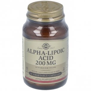 SOLGAR ACIDO ALFA LIPOICO 200 MG 50 CAPS
