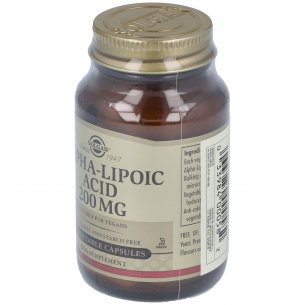 SOLGAR ACIDO ALFA LIPOICO 200 MG 50 CAPS 2