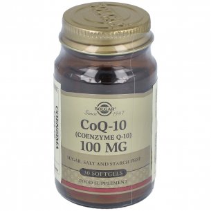 SOLGAR COENZIMA Q-10  100 MG 30 CAPSULAS BLANDAS