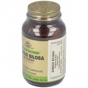 SOLGAR GINKGO BILOBA 90 MG 60 VCAP 2