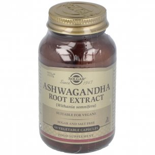 SOLGAR ASHWAGANDHA 60 CAPS
