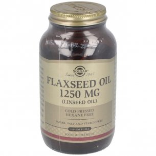 SOLGAR ACEITE LINAZA 1250MG 100CAPFLAXSEED OIL 1250 MG