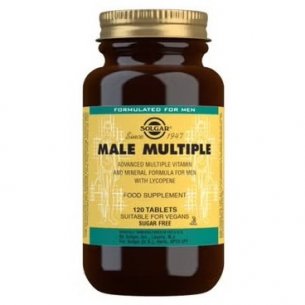 SOLGAR MALE MULTIPLE  120 COMPRIMIDOS