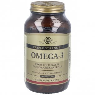 SOLGAR OMEGA 3 TRIPLE CONCENTRACION 100 CAPS